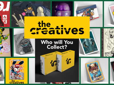 the creatives trading card project banner