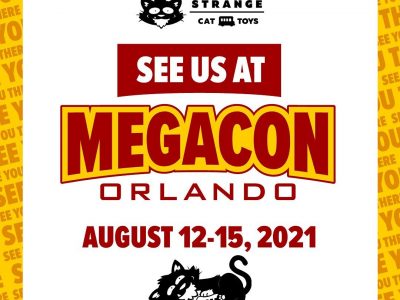 strangecat toys megacon orlando graphic