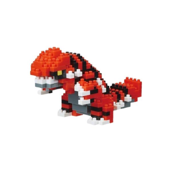 Nanoblock - Pokemon Series: Groudon - Model Kit - Bandai - Invasion Toys