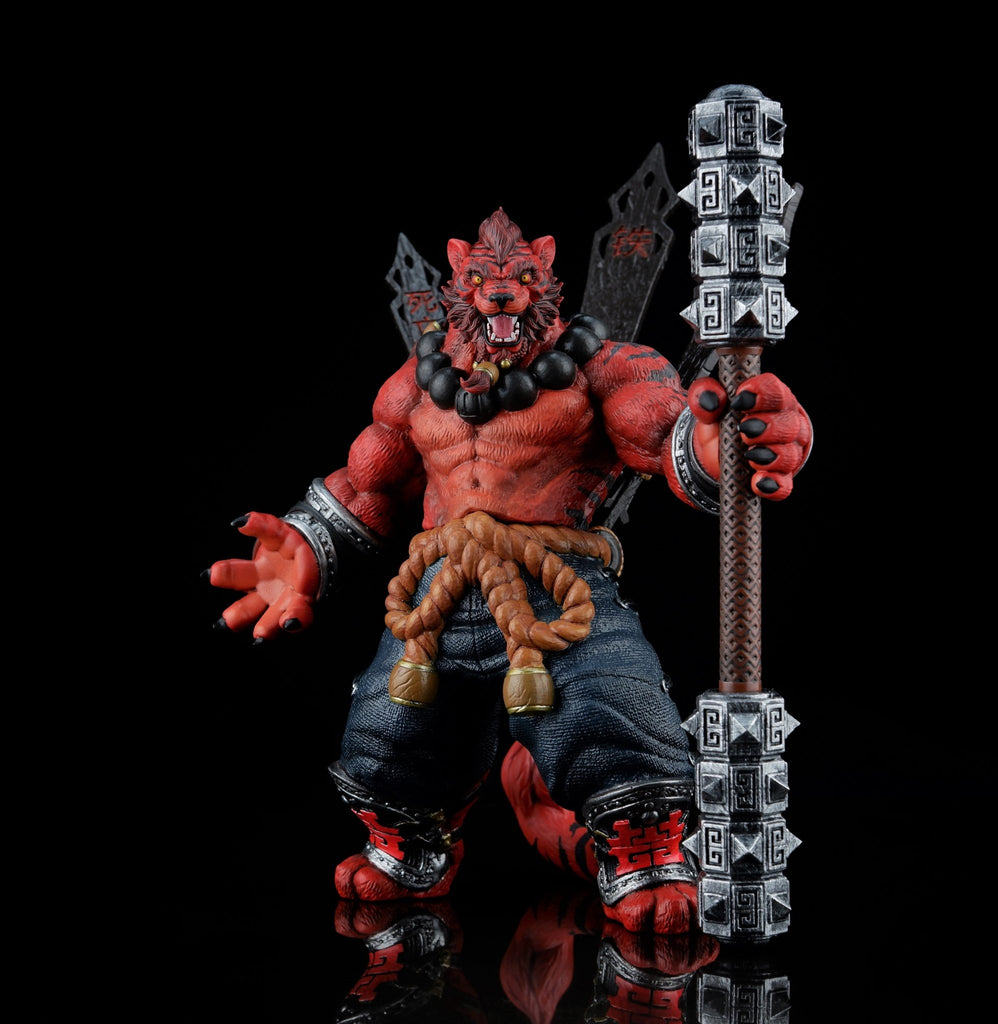 Rlux Customs - Azrael Red Iron Tiger “Darth Maul” - NYCC Exclusive - Rlux Customs - Invasion Toys