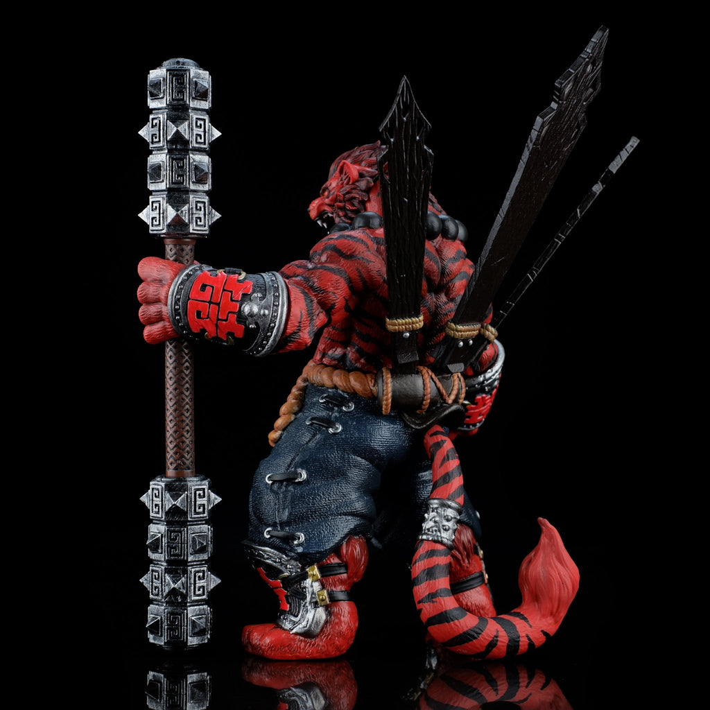 Rlux Customs - Azrael Red Iron Tiger “Darth Maul” - NYCC Exclusive - Rlux Customs - Invasion Toys